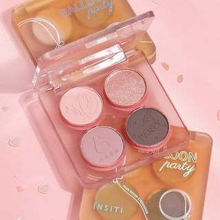 INSITI - Balloon Party Quad Eyeshadow Palette - 3 Types