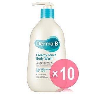Derma: B - Creamy Touch Body Wash 400ml (x10) (Bulk Box)