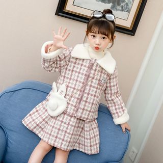 womens tweed pinafore dress