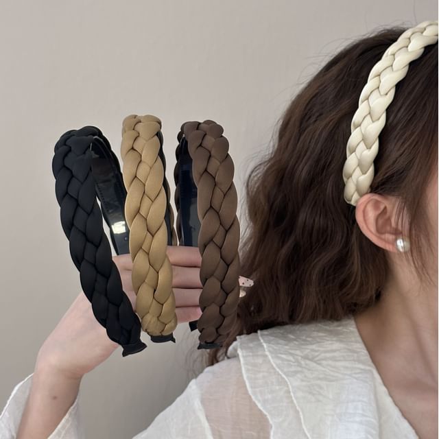 Kayochs-Plain Braided Headband