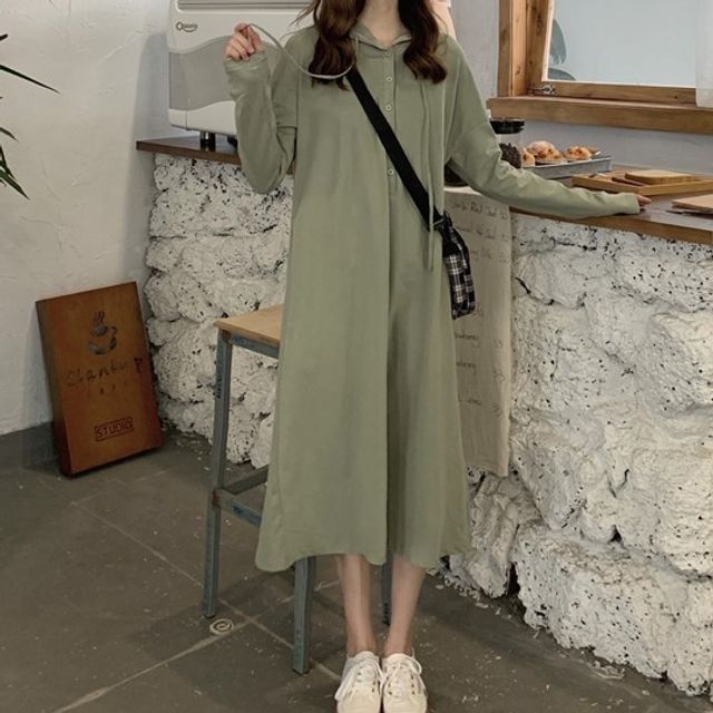 knee length dresses for ladies Mona Sweater Dress Charcoal / S