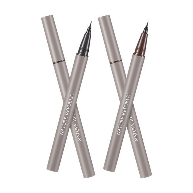 BOGO][2x] Botanical Skinny Pen Liner (Real Black or Dark Brown) – Nature  Republic USA