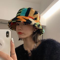 4.4 STUDIO - Chenille Lettering Bucket Hat 4.4 STUDIO - Chenille Lettering Bucket Hat