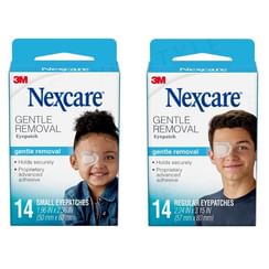 3M - Nexcare Gentle Removal Eyepatch 14 pcs - 2 Types