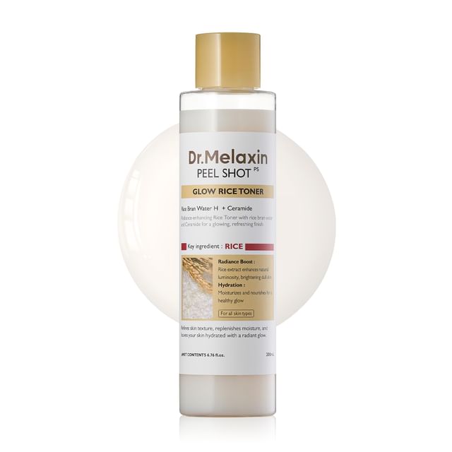 Dr-Melaxin-Peel Shot Glow White Rice Toner 200ml-200ml