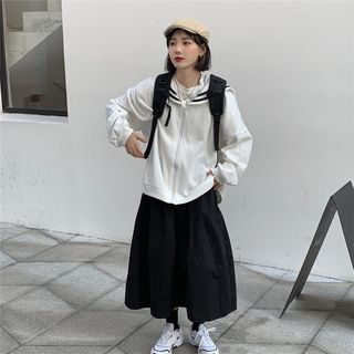SAILOR COLLAR WATCH JACKET（ESPRESSO) Sailor Collar Top by Y's- La Garçonne