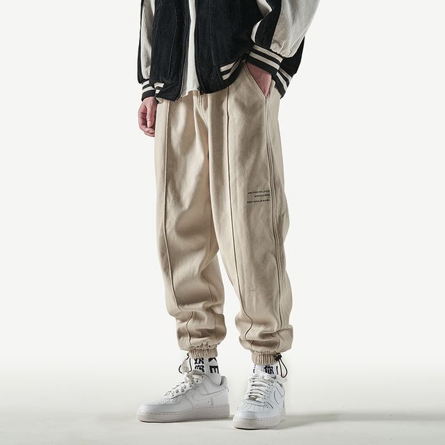 drawstring jogger pants