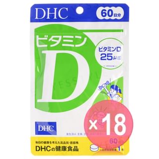 DHC - Vitamin D Capsule (x18) (Bulk Box)