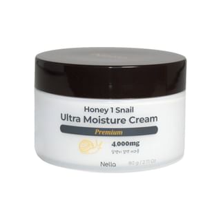 Nella - Honey 1 Snail Ultra Moisture Cream Premium 80ml