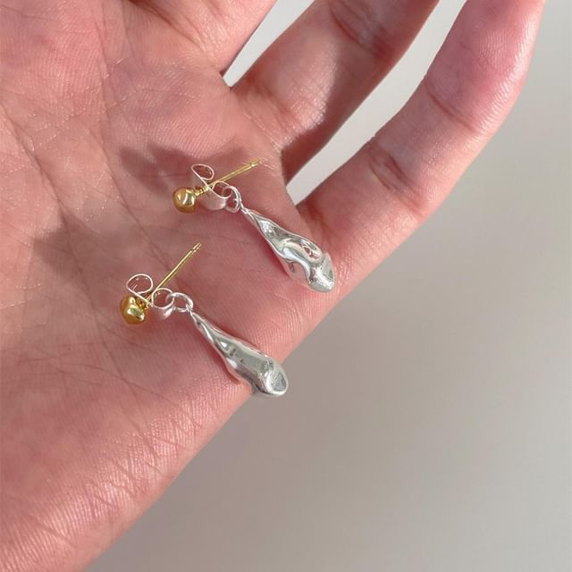 Hansha-Geometry Drop Earring