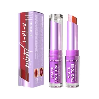 MLSMILE - 2-In-1 Matte Lipstick - 8 Colors