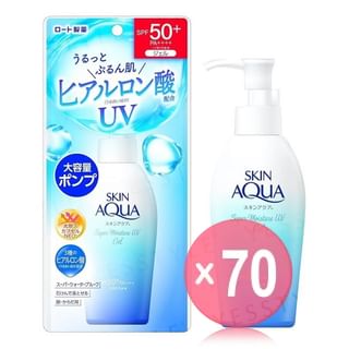 Rohto Mentholatum - Skin Aqua Super Moisture UV Gel SPF 50+ PA++++ (x70) (Bulk Box)