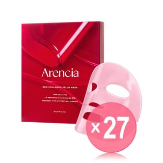 Arencia - Red Collagen Jello Mask Set (x27) (Bulk Box)