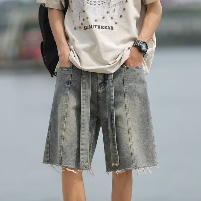 公式ショップから探す Lyoki´s items_DESTROYED DENIM SHORT PT | www 