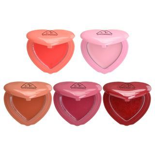 3CE - Heart Pot Lip - 5 Colors