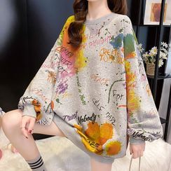 Ageha - Printed Pullover Ageha - Printed Pullover