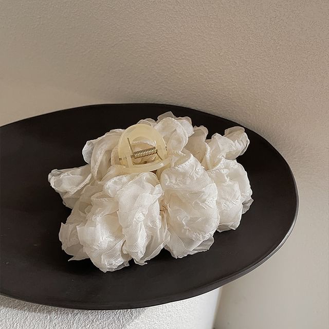 Panda Dama-Fabric Hair Clamp