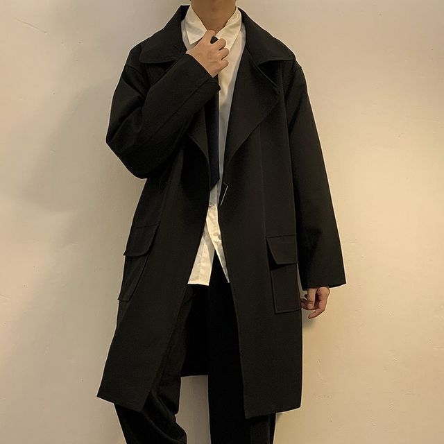 midi belted coat