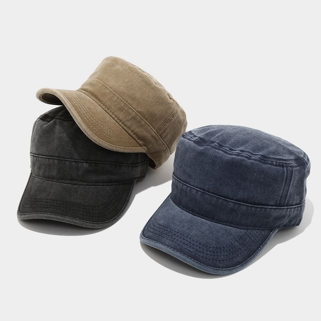 Hatrix-Plain Military Cap