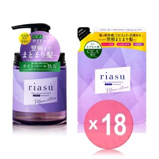 tellas - riasu Deep Moisture Cica Shampoo (x18) (Bulk Box)