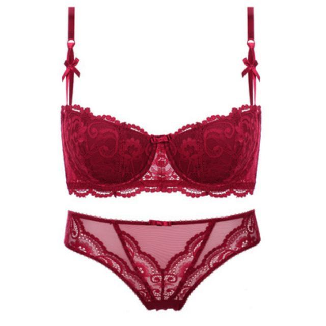 Betitoot Lace Trim Bra Panties Set Yesstyle 