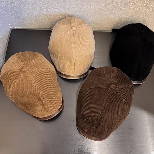 TAAK-Corduroy Flat Cap