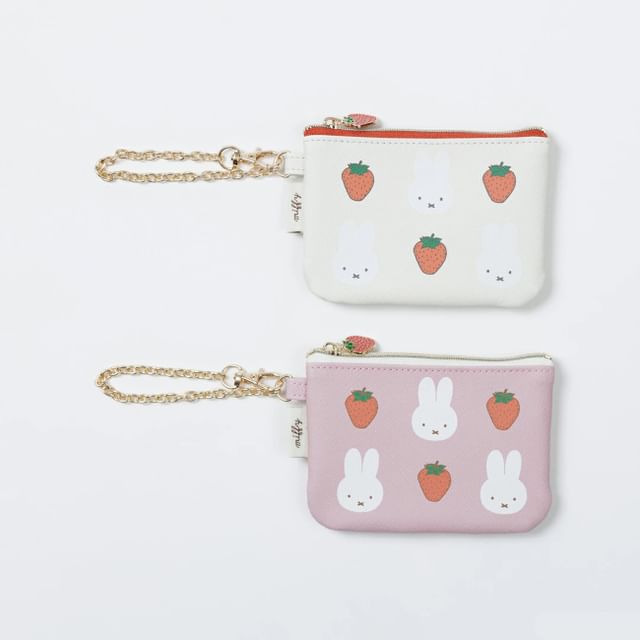 fab.JAPAN - Miffy RED FRUIT Coin Purse / Card Holder | YesStyle