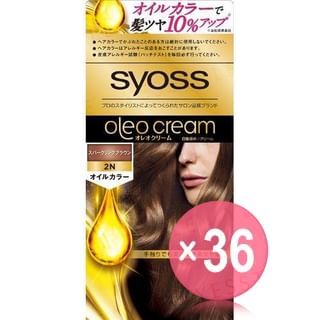 syoss - Oreo Cream Hair Color 2N Sparkling Brown (x36) (Bulk Box)