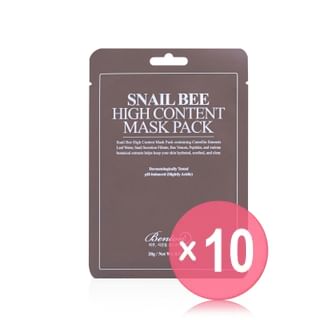Benton - Snail Bee High Content Mask Pack (x10) (Bulk Box)