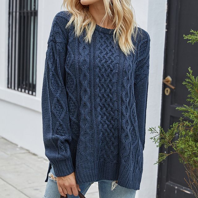 Fireok - Cable Knit Sweater | YesStyle