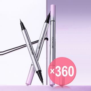 FOCALLURE - Duo Liquid Eyeline And Brow Pen - 2 Colors (x360) (Bulk Box)