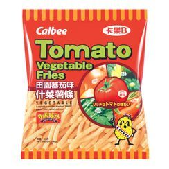 Calbee - Tomato Flavored Vegetable Fries 42g Calbee - Tomato Flavored Vegetable Fries 42g