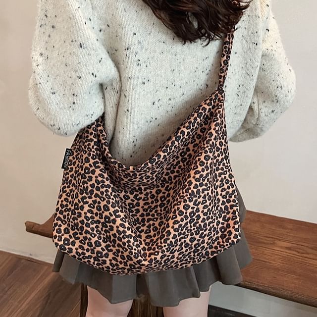 KOCORE-Leopard Print Crossbody Bag