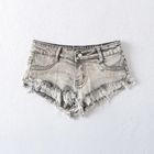 Faiar - Low Rise Washed Denim Hot Pants | YesStyle