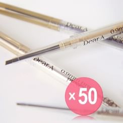 Dear.A - 0.9mm Brow Pencil - 3 Colors (x50) (Bulk Box)