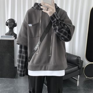 Le Depaysement Fake Two Piece Hoodie