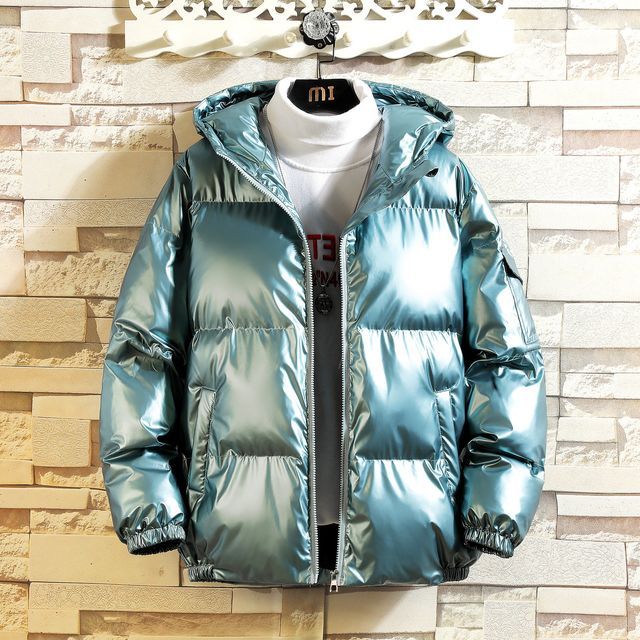 YIKES-Hooded Zip-Up Puffer Jacket