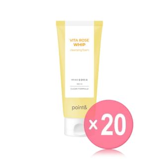 dot solution - point& Vita Rose Whip Cleansing Foam (x20) (Bulk Box)