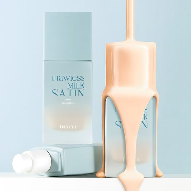 INSITI-Base Líquida Flawless Milk Satin - 2 Cores