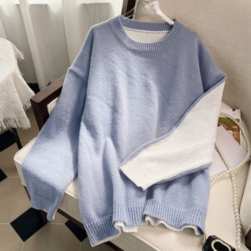 Oversized discount pastel sweater