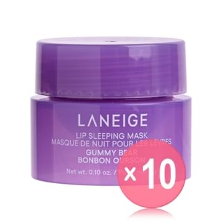 LANEIGE - Lip Sleeping Mask Gummy Bear Mini 10pcs Bundle Set