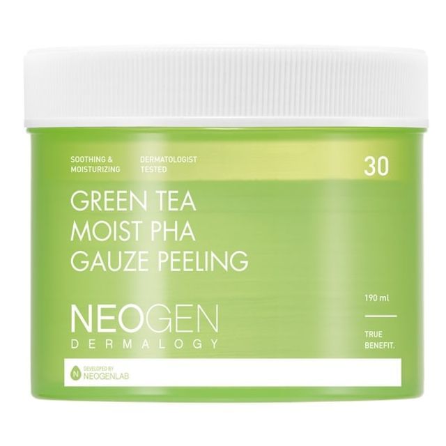NEOGEN - Dermalogy Green Tea Moist PHA Gauze Peeling