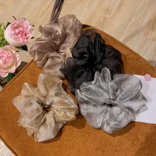 Miss Floral-Organza Scrunchie Various Designs