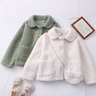 collared fleece jacket