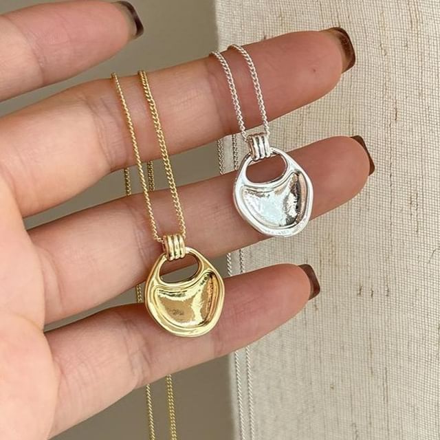 Wandoli-Irregular Pendant Alloy Necklace