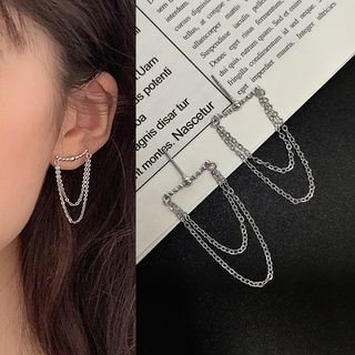 Chimerro-Alloy Chained Earring