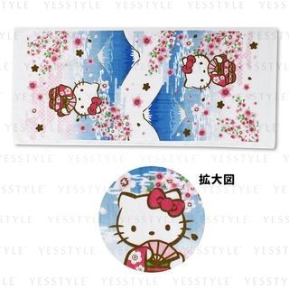 ASUNAROSYA - Sanrio Hello Kitty Japanese Towel Reflected Mount Fuji