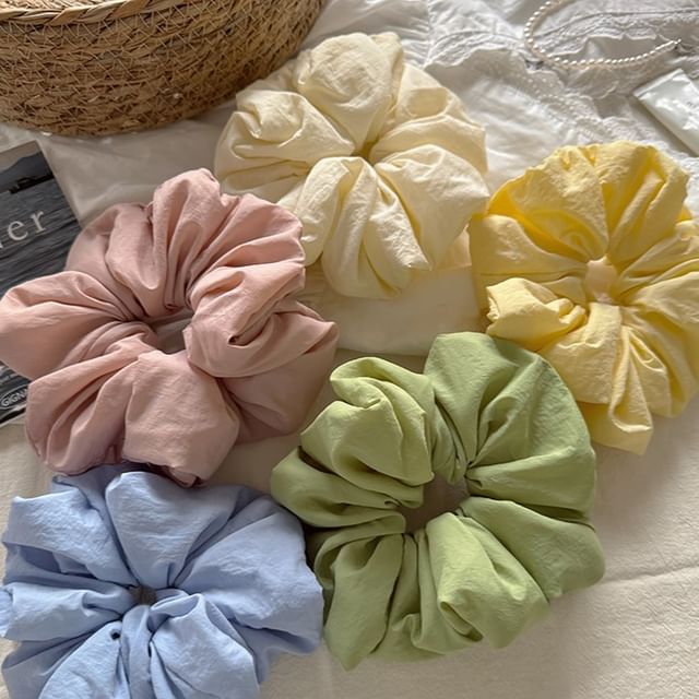 Rodiv-Plain Scrunchie