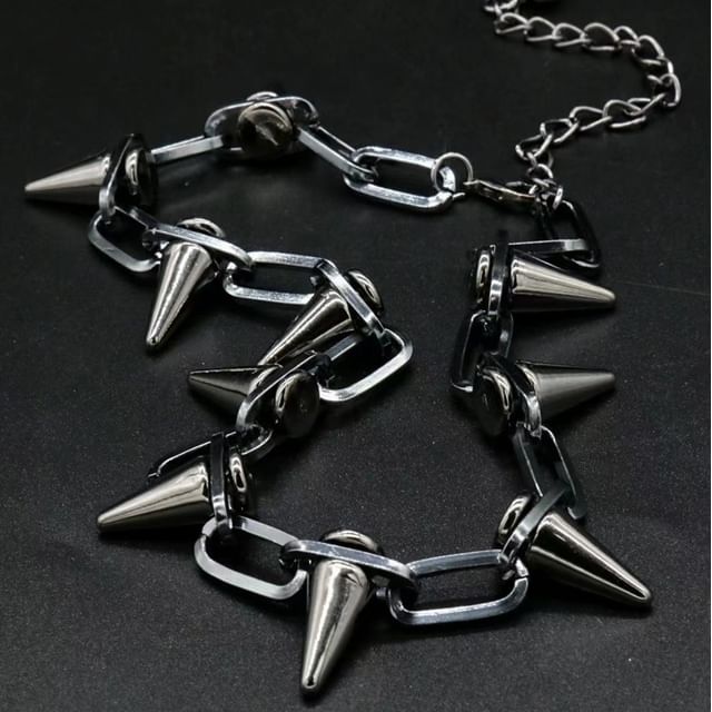 Lilafey-Studded Necklace
