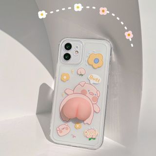 Akord Sound 3D Squishy Pig Butt Phone Case iPhone 13 Pro Max